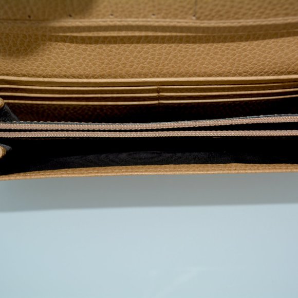NWT GUCCI LEATHER CONTINENTAL WALLET - Picture 7 of 10